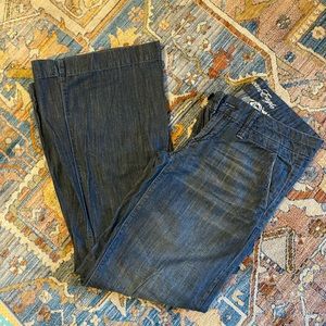 American eagle wide legged jeans